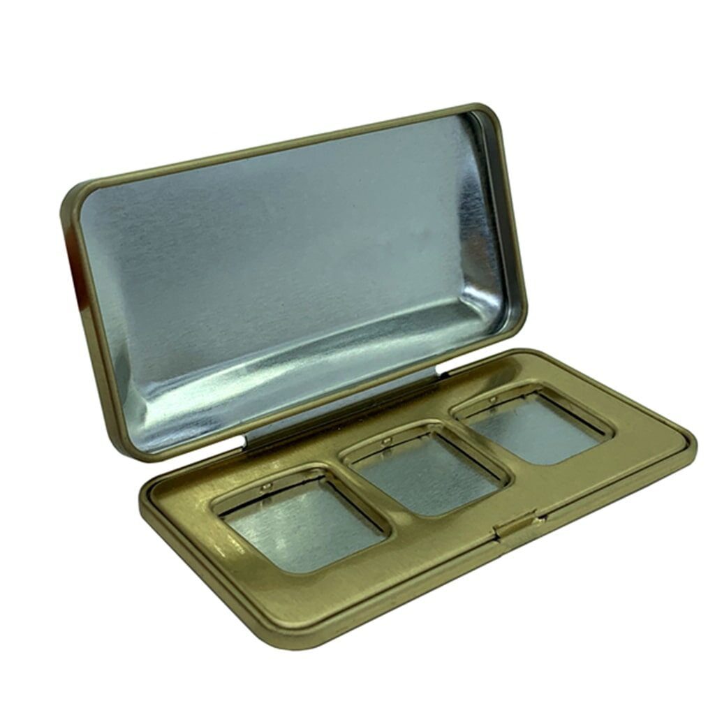 eco friendly tin makeup palette packaging manufacturer