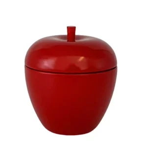 Apple shaped candle tins