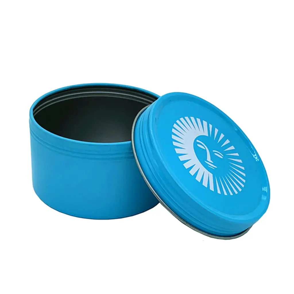 Screw Top Lid tin containers