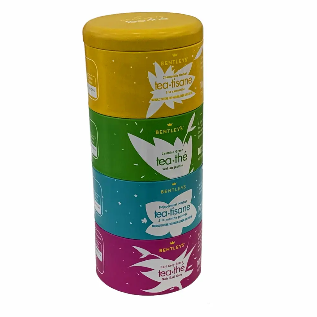 Tea tins containers