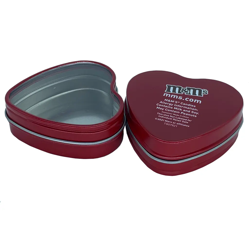 Window Lid tin containers