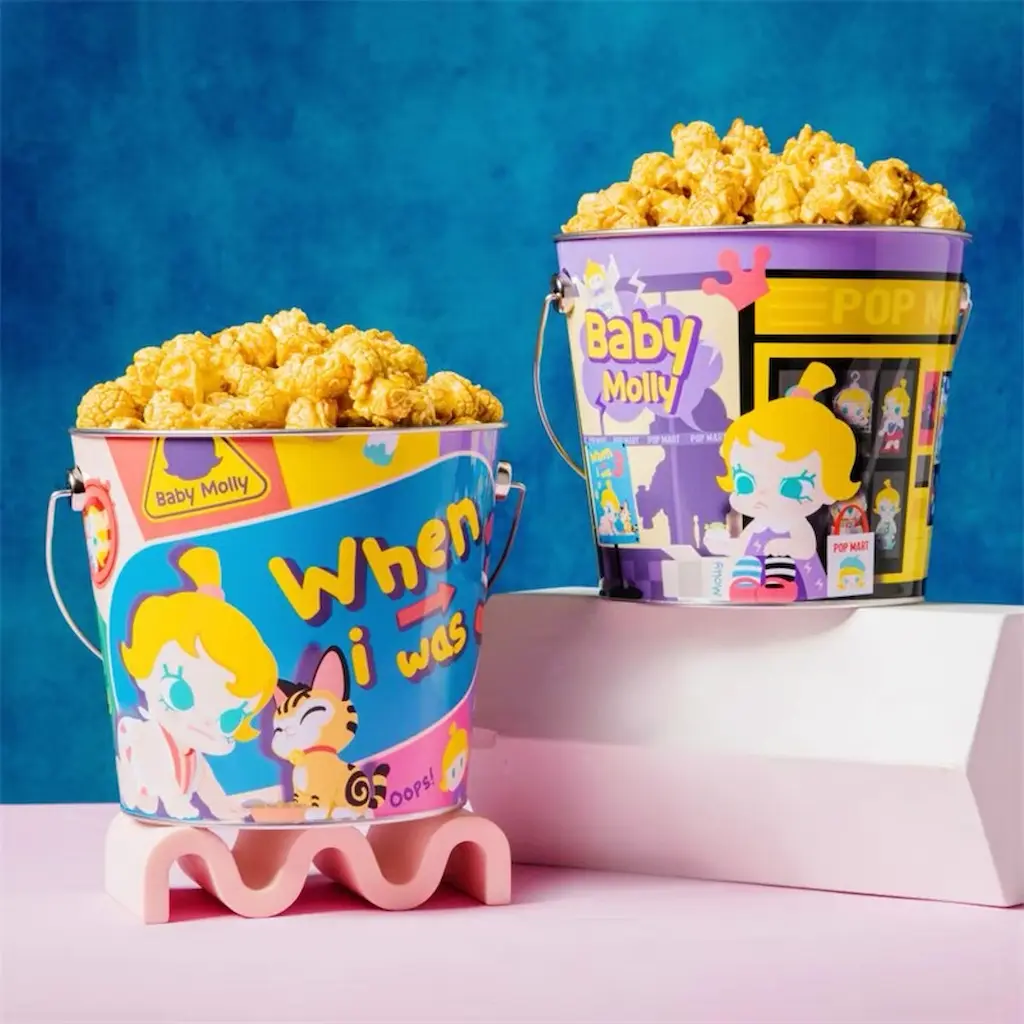 Decorative Popcorn Tins